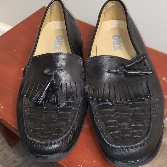 GBX Kohls brand black mens loafer shoes size 10 - Picture 8 of 8